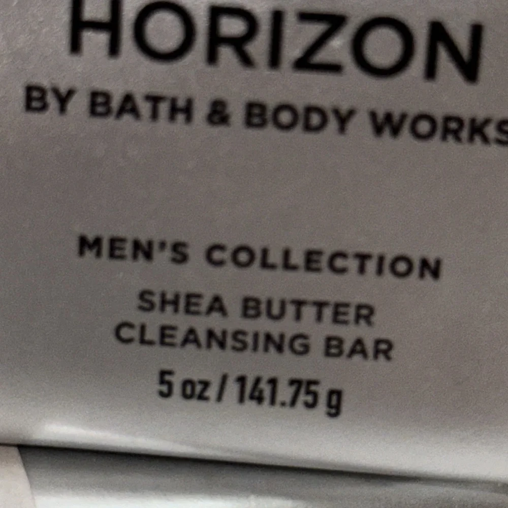 NWT Bath & Body‎ Works Clear Horizon soap 5 oz. Shea butter cleansing bar Men’s
